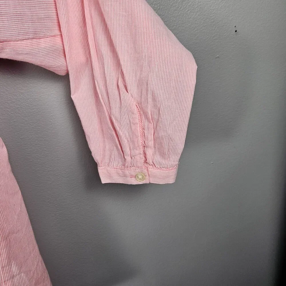 LOFT Button Up with Ruffle - Picture 5 of 7